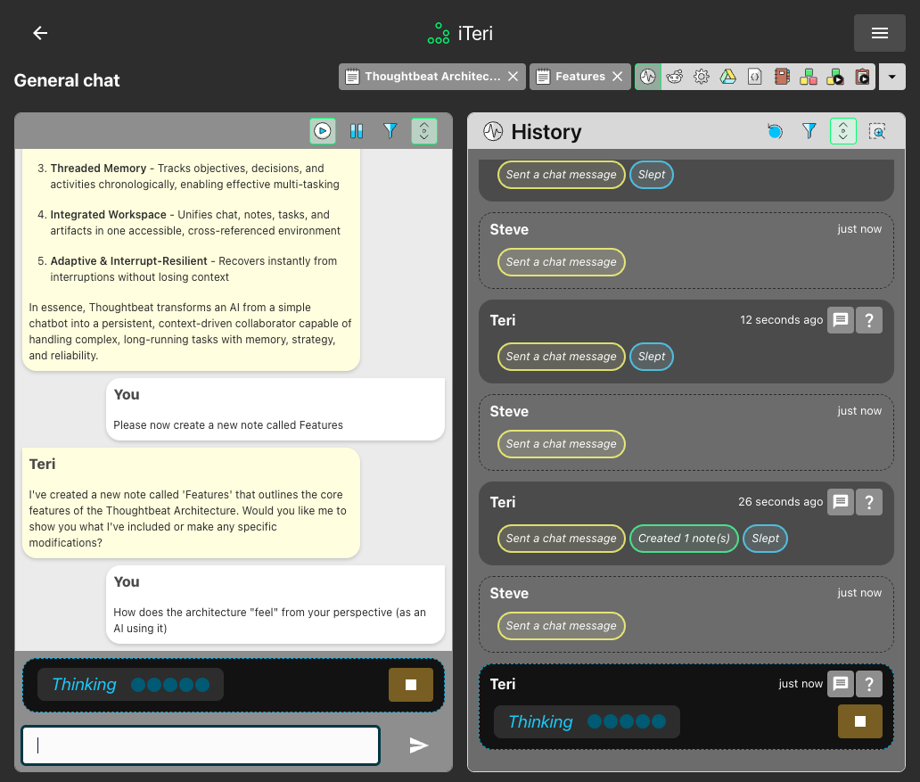 Iteri Agentic AI screenshot