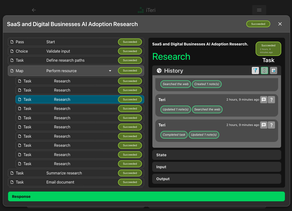 Iteri parallel threading screenshot