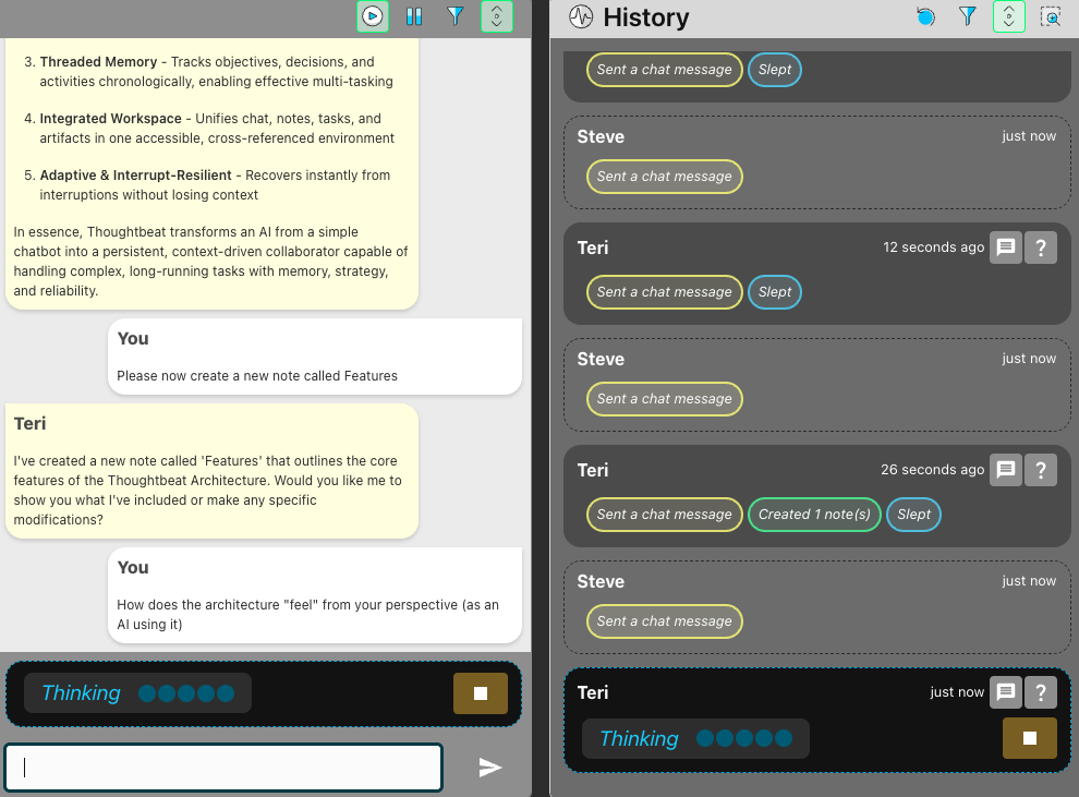 ThoughtBeat Agentic AI Architecture